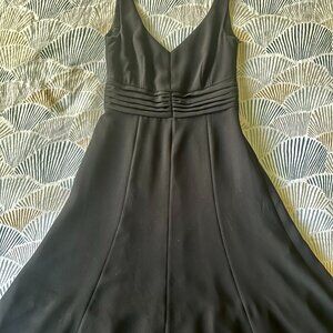 Black lace Ann Taylor cocktail dress size 2 NWOT